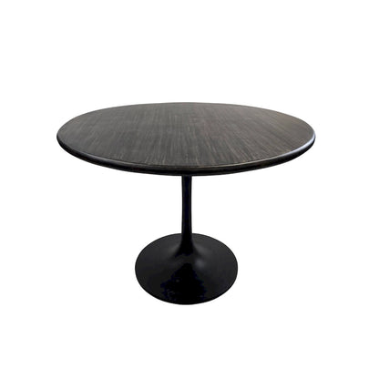 Mid-Century Modern Wood Metal Table Adjustable