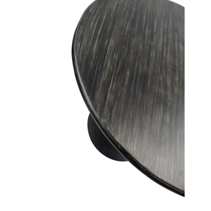 Mid-Century Modern Wood Metal Table Adjustable