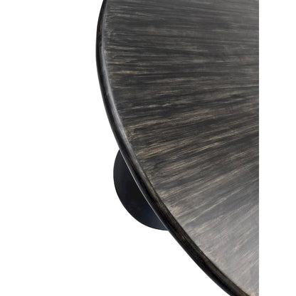 Mid-Century Modern Wood Metal Table Adjustable