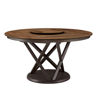 59.45 Inch Modern Wood Metal Table