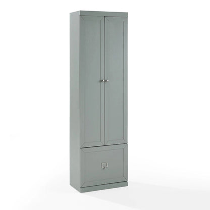 Full Modern Metal Pantry Cabinet Adjustable