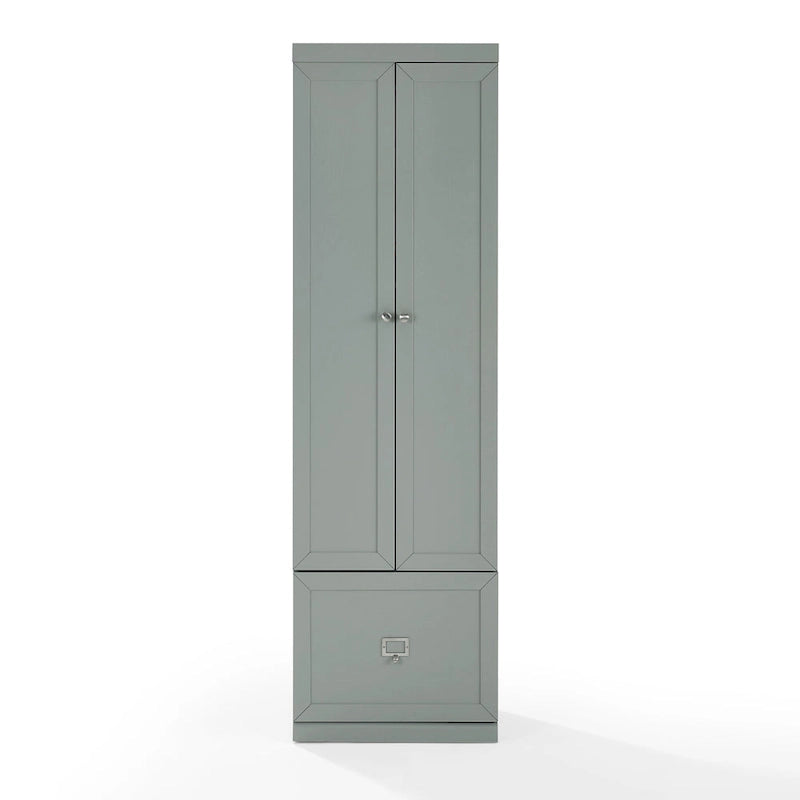 Full Modern Metal Pantry Cabinet Adjustable