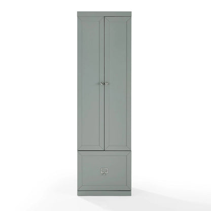 Full Modern Metal Pantry Cabinet Adjustable