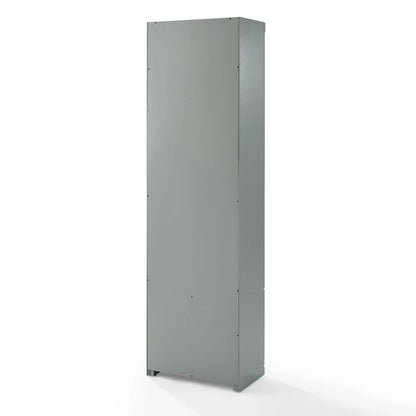 Full Modern Metal Pantry Cabinet Adjustable