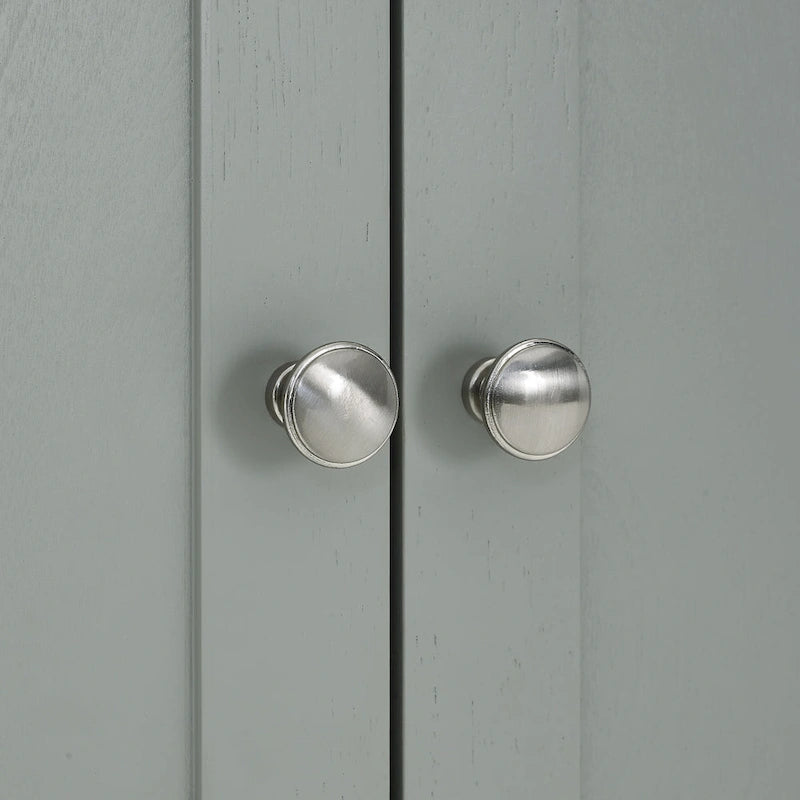 Full Modern Metal Pantry Cabinet Adjustable