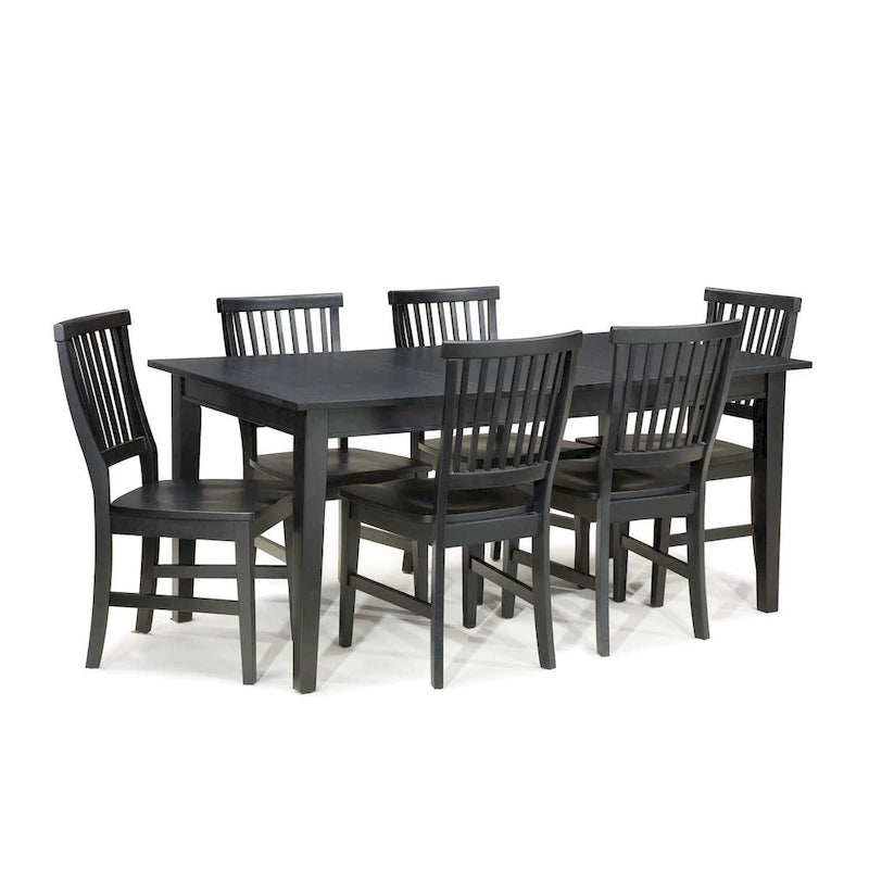 17.75 Inch Wood Dining Set