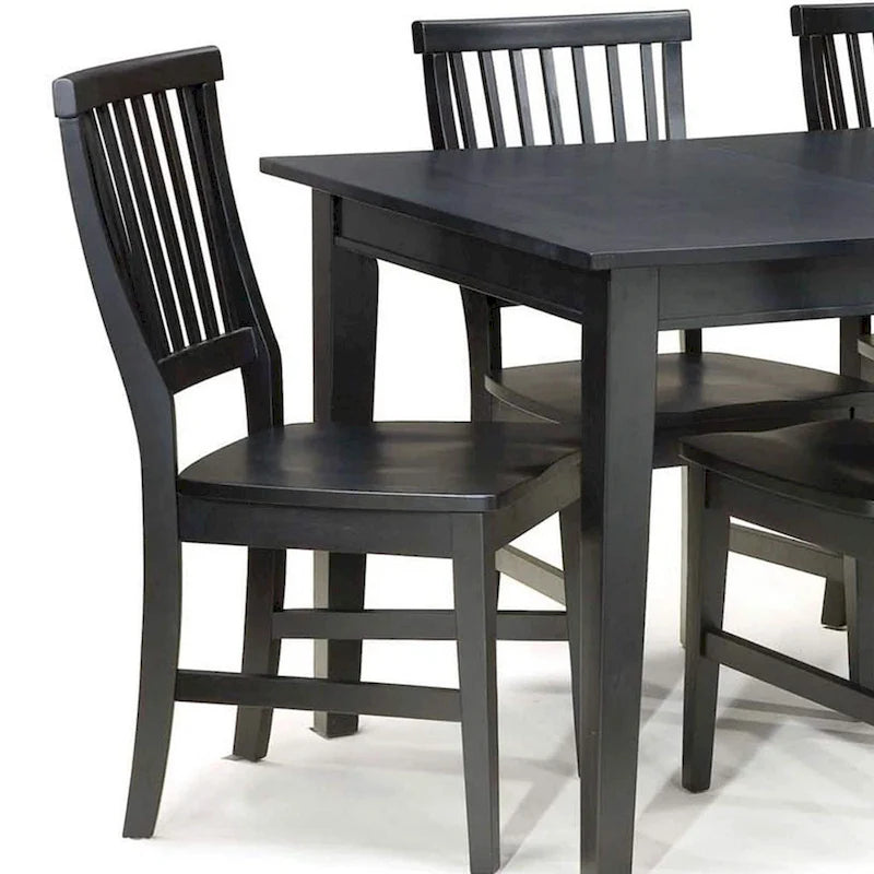 17.75 Inch Wood Dining Set