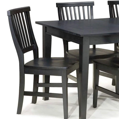 17.75 Inch Wood Dining Set