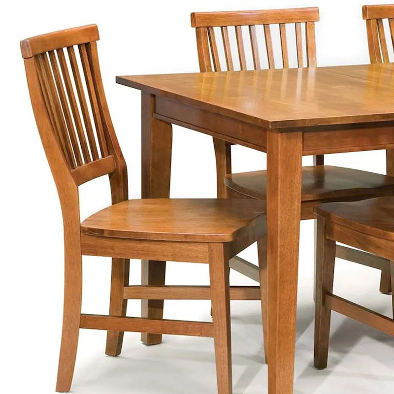 17.75 Inch Wood Dining Set