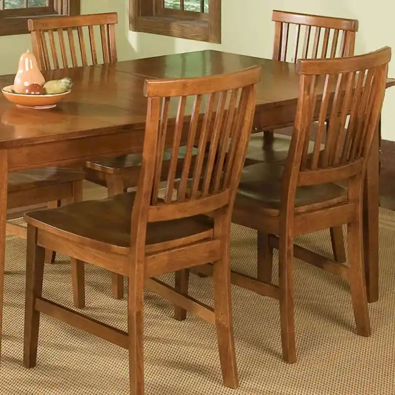 17.75 Inch Wood Dining Set