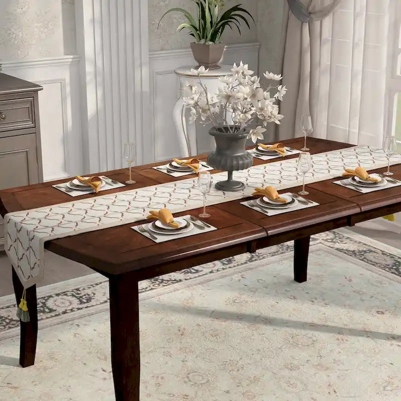 30 Inch Mid-Century Modern Solid Wood Metal Table