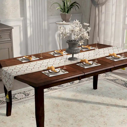 30 Inch Mid-Century Modern Solid Wood Metal Table