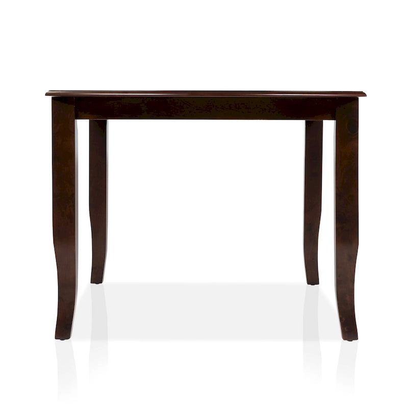 30 Inch Mid-Century Modern Solid Wood Metal Table