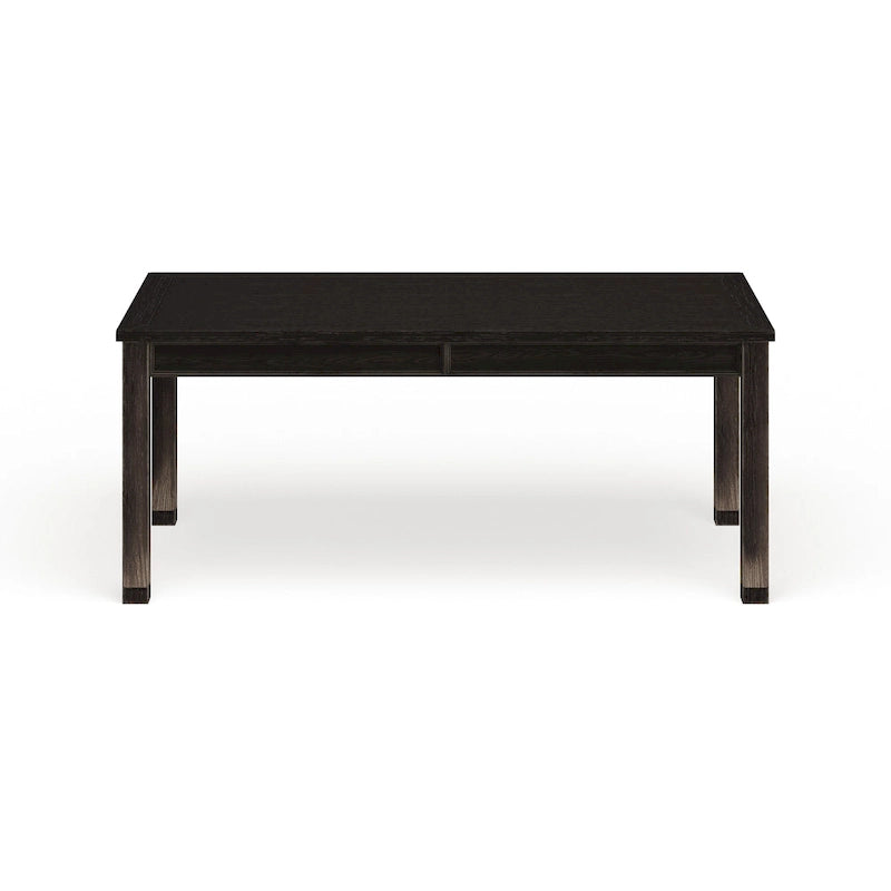 72 Inch Mid-Century Modern Solid Wood Engineered Wood Table