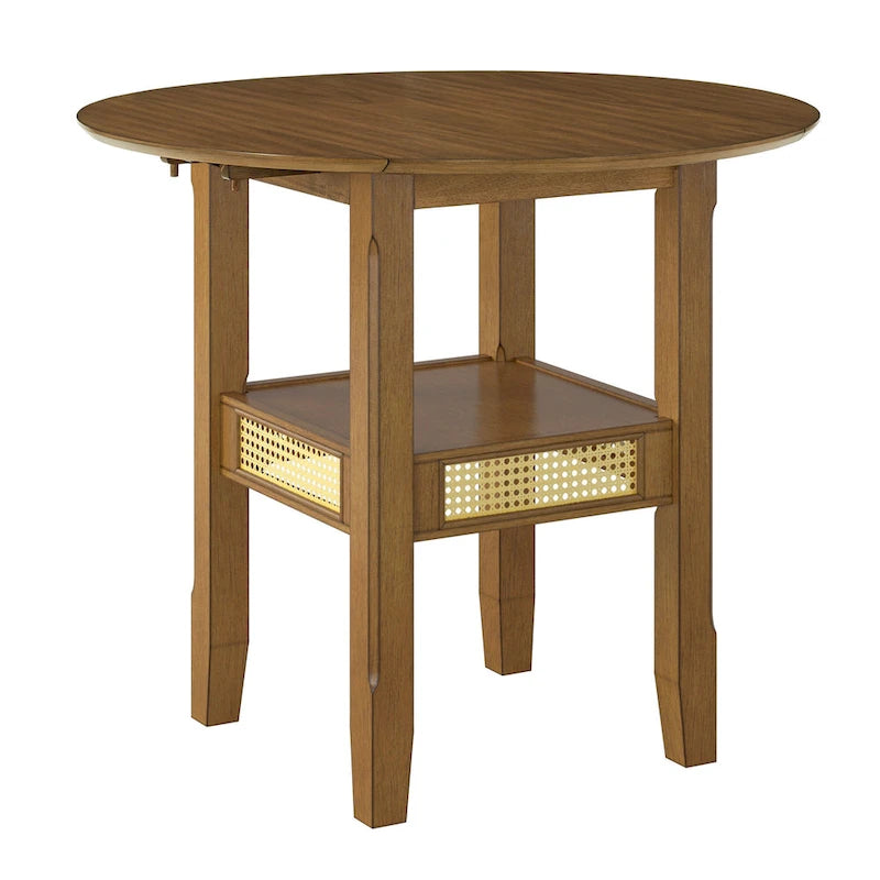 36 Inch Modern Rattan Table