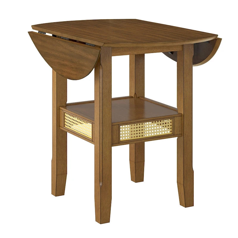 36 Inch Modern Rattan Table