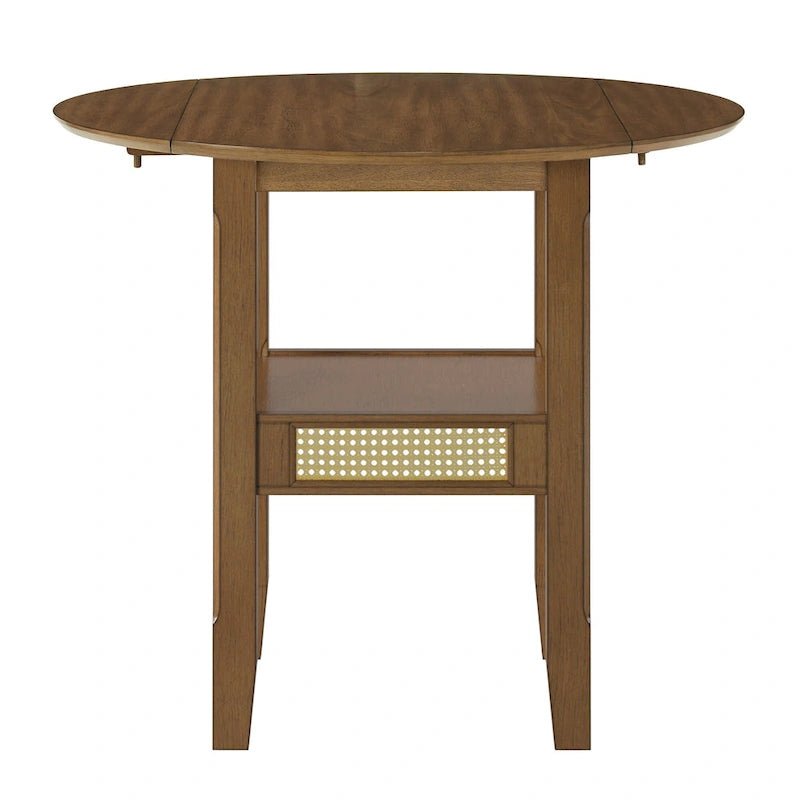 36 Inch Modern Rattan Table