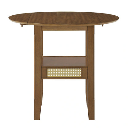36 Inch Modern Rattan Table