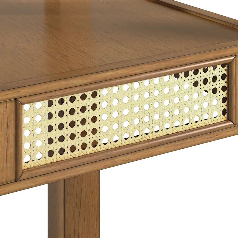 36 Inch Modern Rattan Table