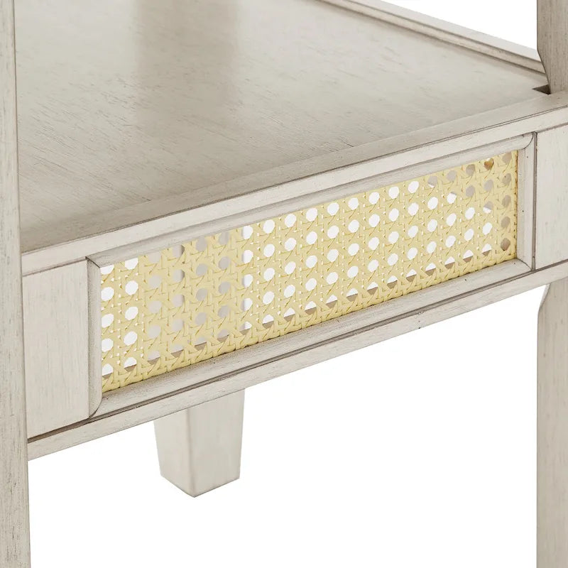 36 Inch Modern Rattan Table