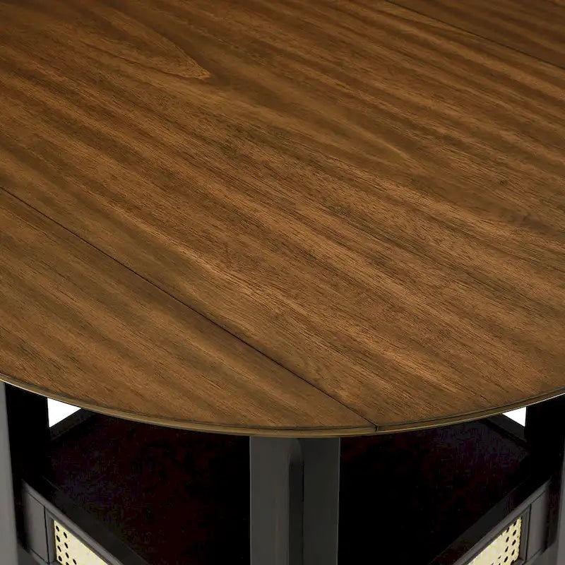 36 Inch Modern Rattan Table