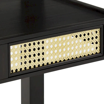 36 Inch Modern Rattan Table