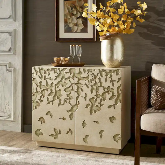 35.04 Inch Modern Metal Cabinet Adjustable