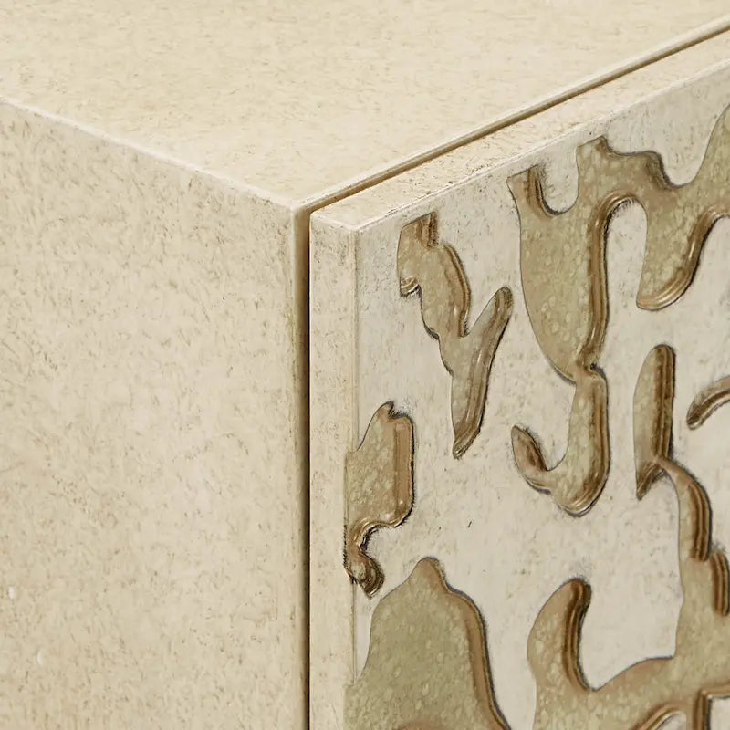 35.04 Inch Modern Metal Cabinet Adjustable