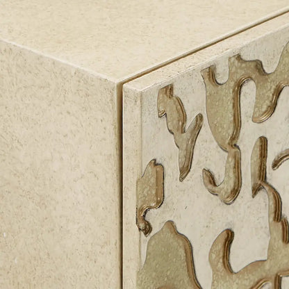 35.04 Inch Modern Metal Cabinet Adjustable