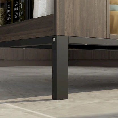 Modern Wood Marble Cabinet