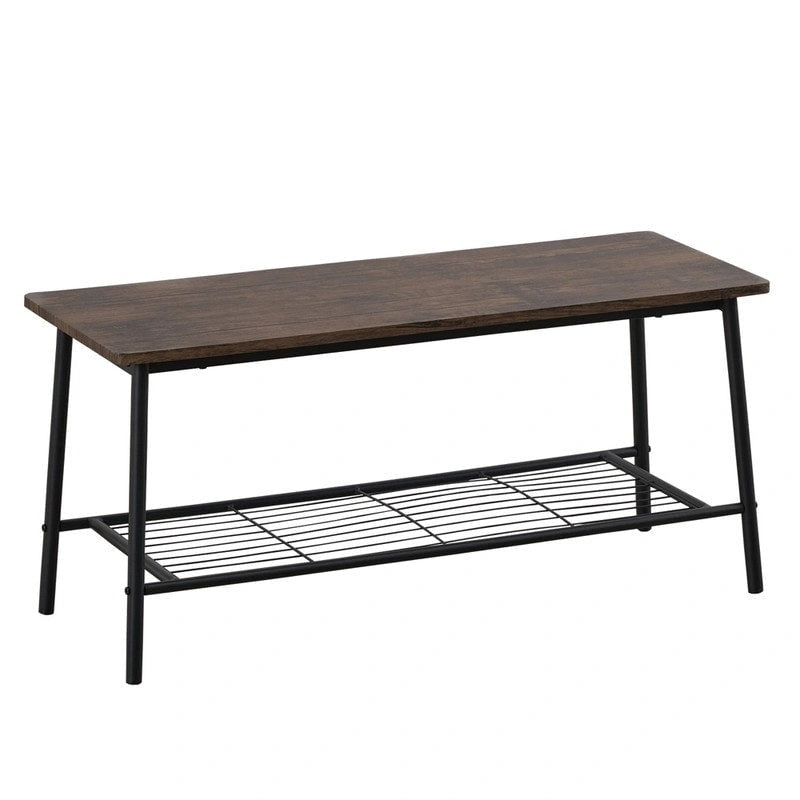 Modern Metal Engineered Wood Dining Set