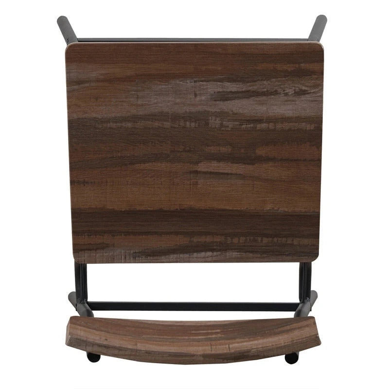 Modern Metal Engineered Wood Dining Set