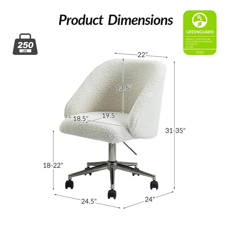 Mid-Century Modern Solid Wood Metal Table Adjustable