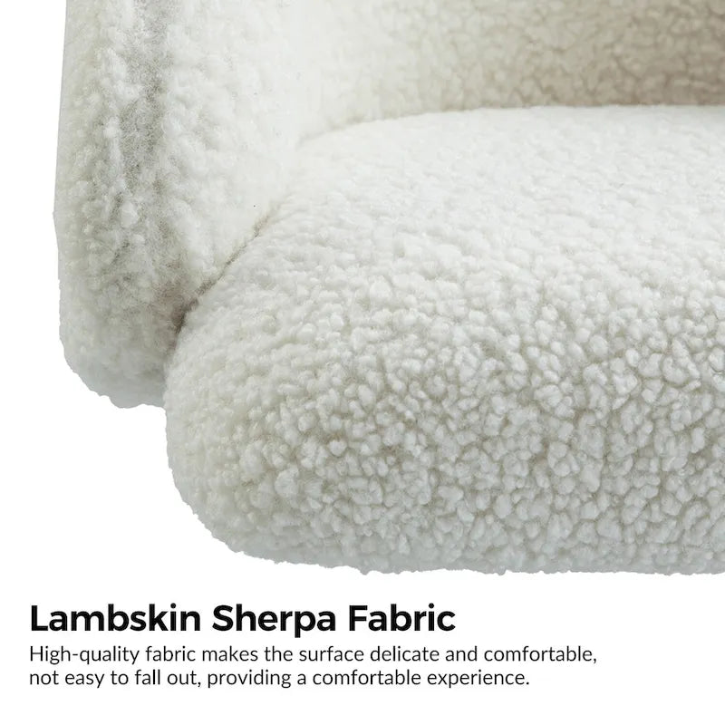 Mid-Century Modern Solid Wood Metal Table Adjustable