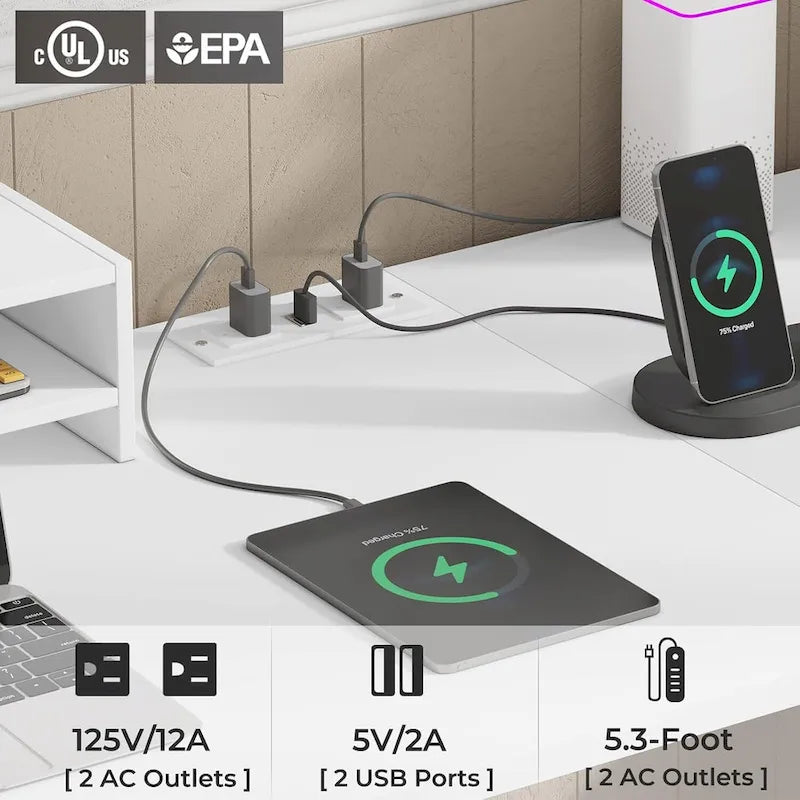 Wood Metal Table Adjustable