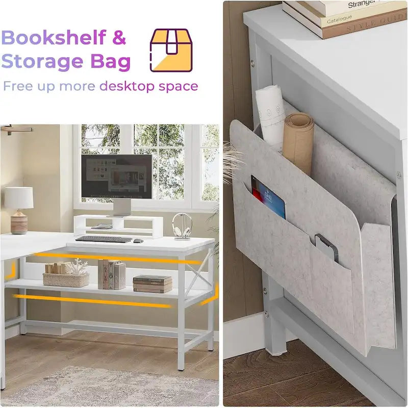 Wood Metal Table Adjustable