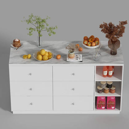 63 Inch Modern Linen Cabinet