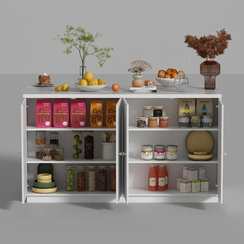 63 Inch Modern Linen Cabinet