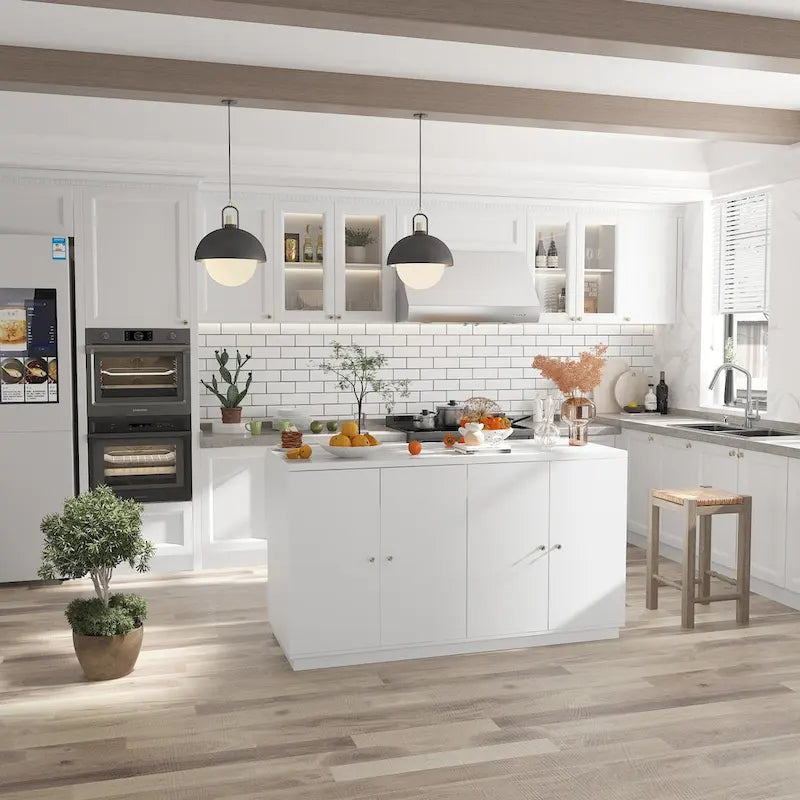 63 Inch Modern Linen Cabinet