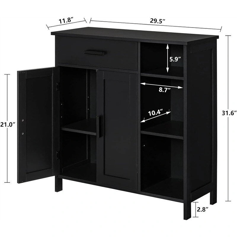 Metal Cabinet with Shelves