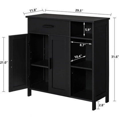 Metal Cabinet with Shelves