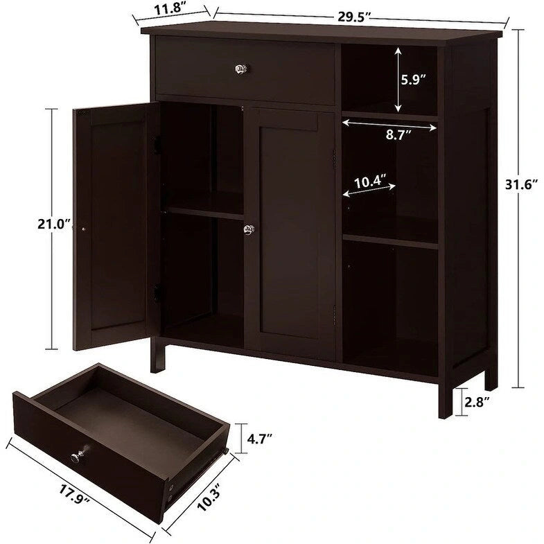 Metal Cabinet with Shelves