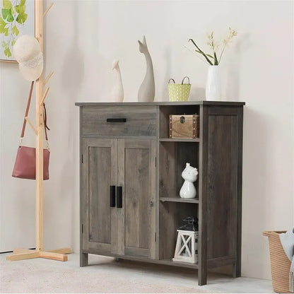 Metal Cabinet with Shelves