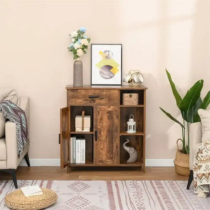 Metal Cabinet with Shelves