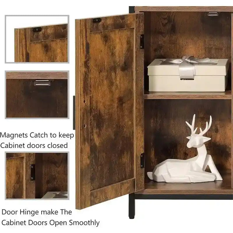 Metal Cabinet with Shelves