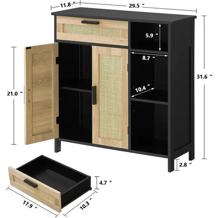 Metal Cabinet with Shelves