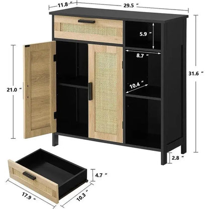 Metal Cabinet with Shelves