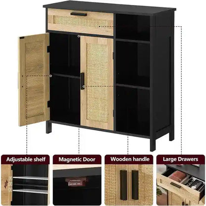 Metal Cabinet with Shelves