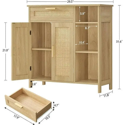 Metal Cabinet with Shelves