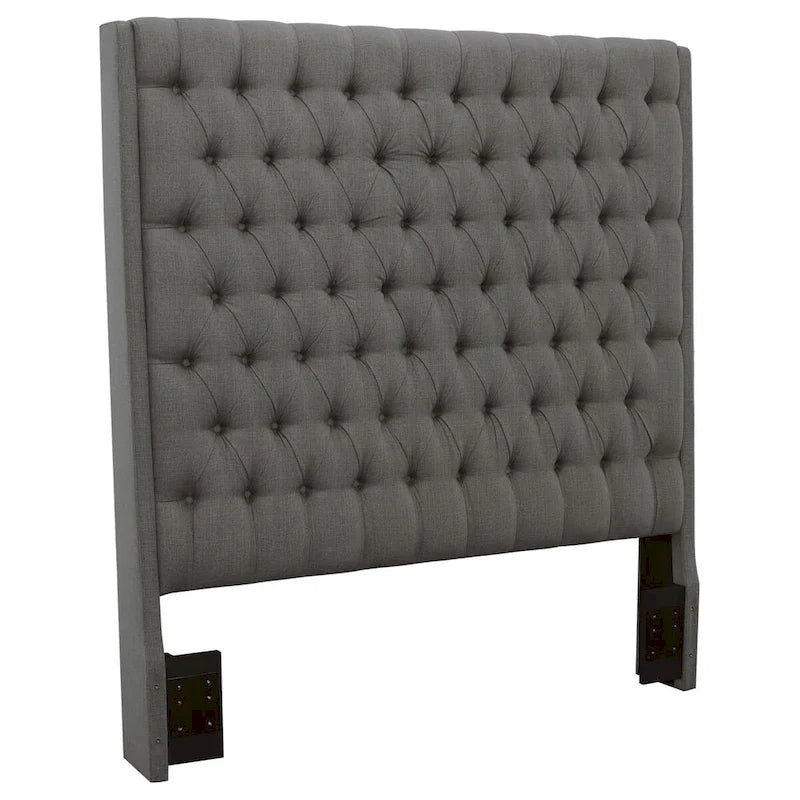Camille Upholstered Panel Headboard Grey